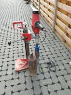 diamant boormachine met voet, Doe-het-zelf en Bouw, Ophalen, Gebruikt, Boormachine