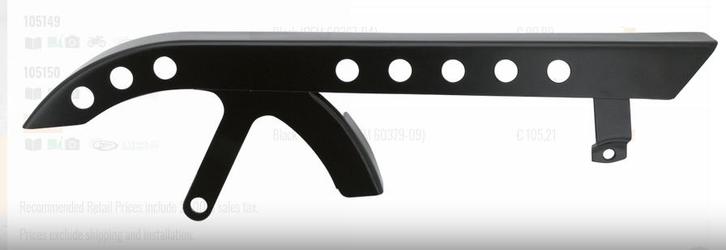 (belt) riembeschermers Sportsters 2004- 2018, Motoren, Onderdelen | Harley-Davidson, Nieuw, Ophalen of Verzenden