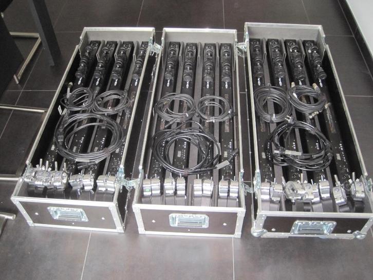 12 x Showtec Pixel Bar 12 Tri-LED, Muziek en Instrumenten, Licht en Laser, Gebruikt, Licht, Geluidgestuurd, Kleur, Stroboscoopeffect