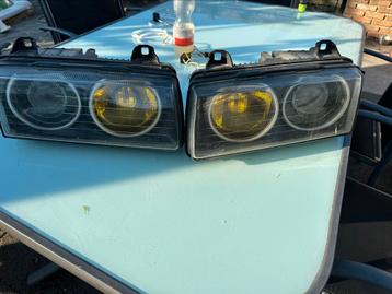 Phares cabriolet Bmw E36 Coupé Angel Eyes, Enlèvement, Utilisé, BMW