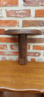 Eiken rond 25 cm schabje x 31 cm hoog , prima staat, Ophalen of Verzenden, Zo goed als nieuw