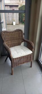 Rotan stoel, Huis en Inrichting, Ophalen, Gebruikt, Riet of Rotan, Eén