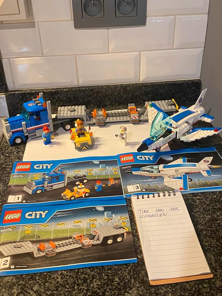 LEGO City 60079 – Training Jet Transporter, Kinderen en Baby's, Speelgoed | Duplo en Lego, Lego, Ophalen