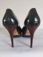 342C* Casadei - sexy schoenen blauw/groen leer met hoge hakk, Pumps, Gedragen, Casadei, Verzenden