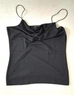 Feestelijk, zwart glinstertopje  – maat: L – merk: H&M, Kleding | Dames, H&M, Zwart, Maat 42/44 (L), Ophalen of Verzenden