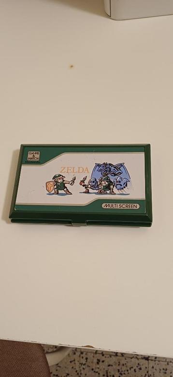 Game Watch Nintendo Zelda rare 1989 nikkel - beschikbaar voor biedingen