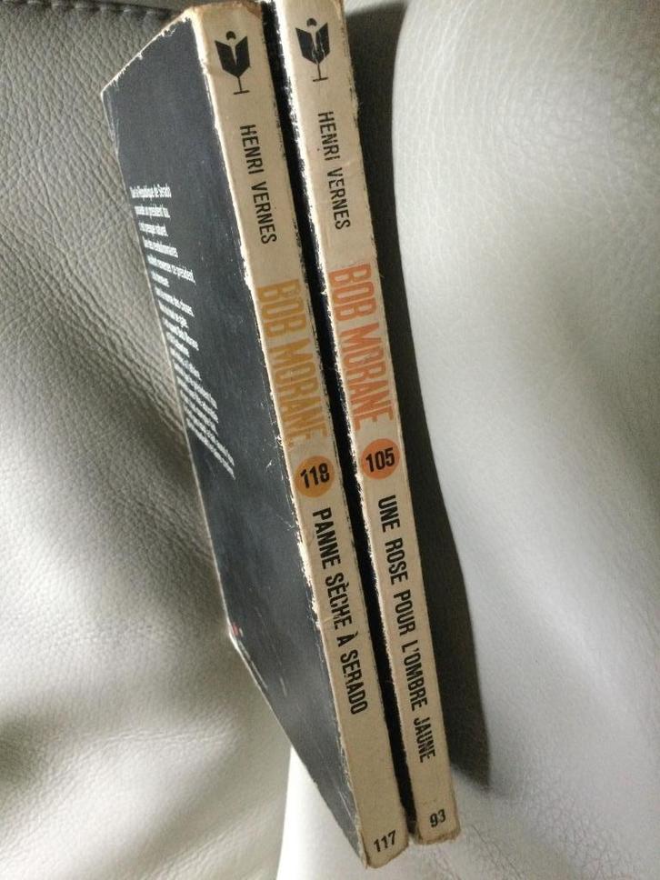 BOEKEN: „BOB MORANE” HENRI VERNES/POCKET MARABOUT, Antiek en Kunst, Antiek | Boeken en Manuscripten, Ophalen of Verzenden