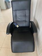 Relax en massage zetel, Ophalen, Minder dan 75 cm, Leer, Zo goed als nieuw
