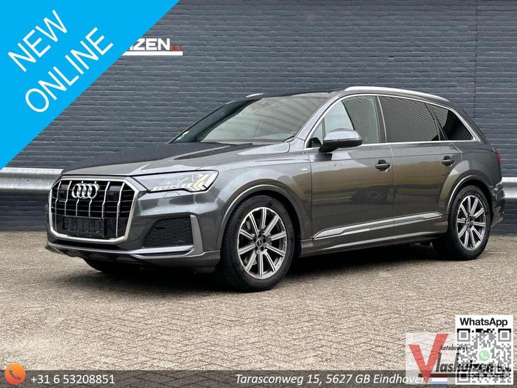 Audi Q7 50 TDI quattro S line Edition | € 34.950,- NETTO! |, Auto's, Audi, Bedrijf, Q7, 4x4, ABS, Airbags, Alarm, Bluetooth, Boordcomputer