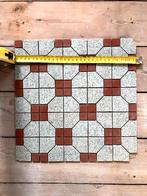 12,5 m2 Retro Mozaïektegels (nieuw in doos), Doe-het-zelf en Bouw, Tegels, Ophalen, Zo goed als nieuw, 10 m² of meer, Vloertegels