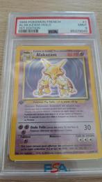 Alakazam 1st édition PSA 9, Hobby & Loisirs créatifs, Enlèvement, Neuf, Cartes en vrac