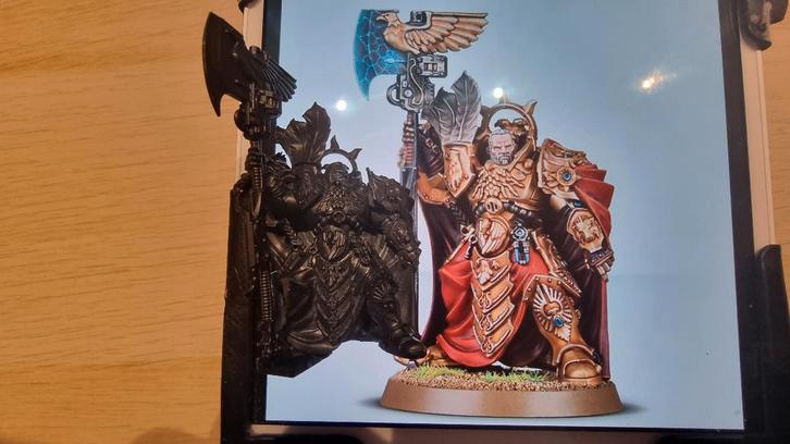 Warhammer 40K - Custodes - Personnages, Hobby & Loisirs créatifs, Wargaming, Utilisé, Warhammer, Avec peinture, Enlèvement ou Envoi