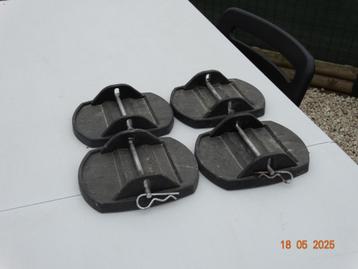 caravan voetsteun, Caravans en Kamperen, Ophalen