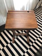 Houten bureau vintage, Huis en Inrichting, Bureaus, Ophalen, Gebruikt, Bureau