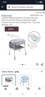 Baignoire chicco avec table a langer, Enfants & Bébés, Enlèvement, Comme neuf, Baignoire