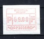 ATM 6 MNH** 1981 - Ixelles 1 Numéro d'essai 59 Fr., Enlèvement ou Envoi, Non oblitéré, Neuf