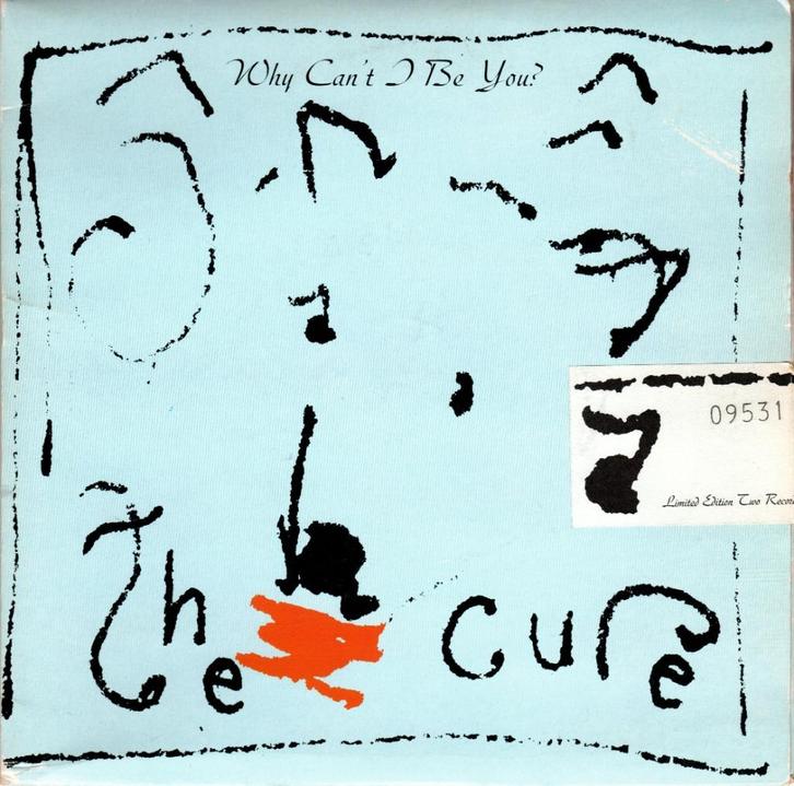 THE CURE - WHY CAN'T I BE YOU? - 2x7INCH - LIMITED EDITION -, Cd's en Dvd's, Vinyl | Rock, Gebruikt, Alternative, Overige formaten