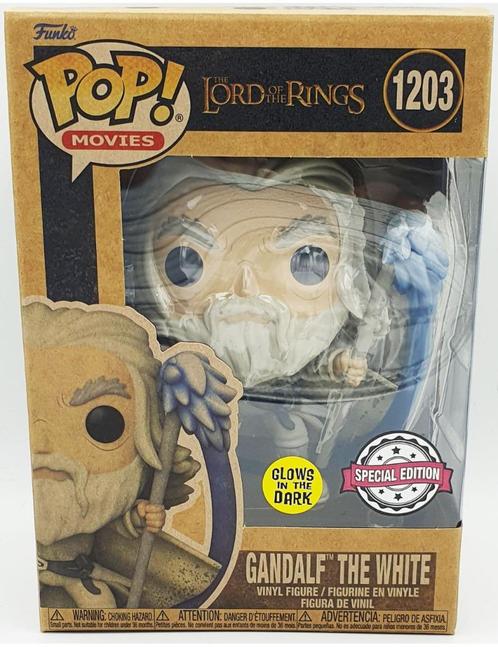 Funko POP The Lord Of The Rings Gandalf The White (1203), Verzamelen, Poppetjes en Figuurtjes, Zo goed als nieuw, Verzenden