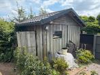 Tuinhuis met metalen dak - Gratis, Tuin en Terras, Tuinhuizen, Ophalen, Zo goed als nieuw, Tuinhuis