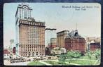 Whitehall Buildings and Battery Park New York, Enlèvement ou Envoi, Avant 1920, Affranchie, Hors Europe