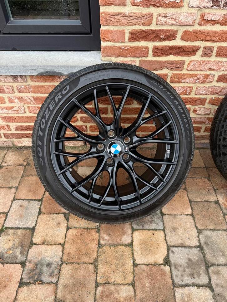 Originele BMW 18” 405m winterset, Auto-onderdelen, Banden en Velgen, Velg(en), Winterbanden, Ophalen