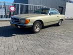 Mercedes-Benz 380 SL 1982 rijdend project auto met nl kentek, Cuir, Achat, Beige, Cabriolet