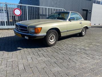 Mercedes-Benz 380 SL 1982 rijdend project auto met nl kentek beschikbaar voor biedingen