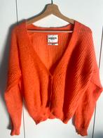 Oranje mohair cardigan Essentiel Antwerp, Taille 34 (XS) ou plus petite, Enlèvement ou Envoi, Orange