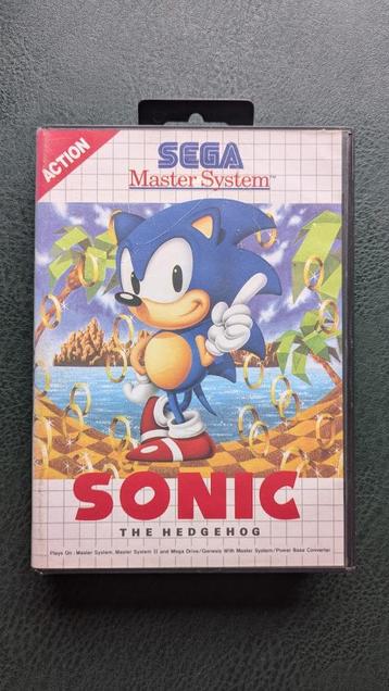 Sega Master System Sonic The Hedgehog beschikbaar voor biedingen