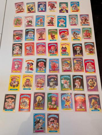 Garbage pail kids Les Crados Vintage collectie 1985 beschikbaar voor biedingen