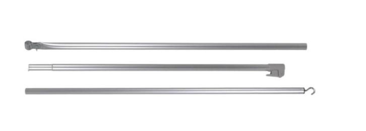 2x Dakligger alu 28mm NIEUW, Caravans en Kamperen, Voortenten en Luifels, Nieuw, Ophalen