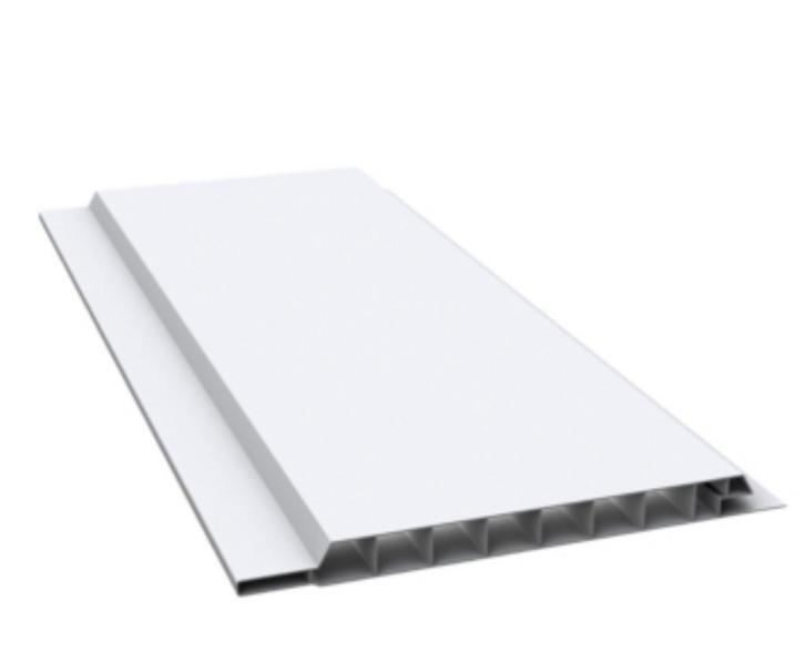 Bardage PVC blanc marque Deconink, Bricolage & Construction, Plaques & Panneaux, Neuf, Autres matériaux, Moins de 20 mm, Enlèvement