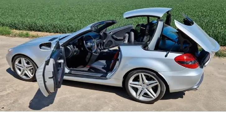 MERCEDES SLK 200 - phase 2 - 2008 - 93000km, Auto's, Mercedes-Benz, Particulier, SLK, ABS, Adaptive Cruise Control, Airbags, Alarm