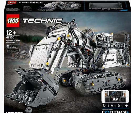 Lego Liebherr Bulldozer 42100, Kinderen en Baby's, Speelgoed | Duplo en Lego, Zo goed als nieuw, Lego, Complete set, Ophalen