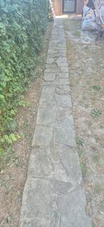 Breuksteen zelf uit te breken. +/- 10m2, Tuin en Terras, Tegels en Klinkers, Ophalen, Gebruikt, Terrastegels, Natuursteen