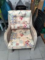 rotan lounge set, Ophalen, 4 zitplaatsen, Gebruikt, Rotan