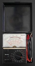 PHILIPS analoge multimeter, Gebruikt, Ophalen of Verzenden, Multimeter