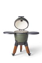 Kamado Moddern Green special woodlook NIEUW, Houtskool, Nieuw, Ophalen of Verzenden, Vrijstaand