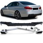 V8 Uitlaat Look Ombouw Set + Diffuser Glans Zwart Voor Bmw 5, Envoi