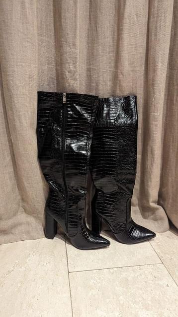 Zwarte laarzen voor dames - maat 40