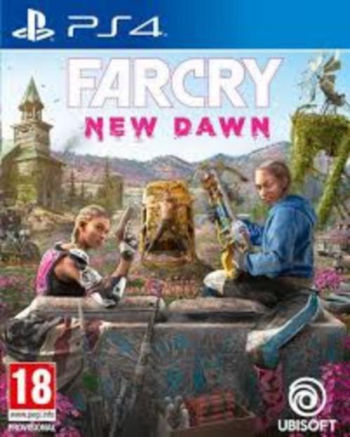 Jeu PS4 Farcry New Dawn., Consoles de jeu & Jeux vidéo, Jeux | Sony PlayStation 4, Comme neuf, Shooter, 1 joueur, À partir de 18 ans