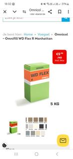 Omnicol flex voegsel nieuw, Ophalen of Verzenden, Zo goed als nieuw