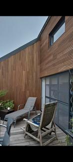 Ayous gevelplanchet, Tuin en Terras, Ligbedden, Ophalen, Nieuw, Hout