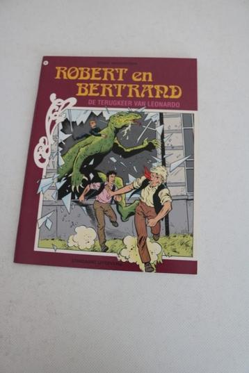 Robert en Bertrand Nr 89 : De terugkeer van Leonardo 1e druk beschikbaar voor biedingen