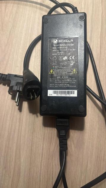Stella E-bike oplader 42 V 2A – geschikt voor 36 V Phylion beschikbaar voor biedingen