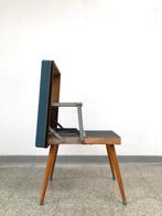 Vintage mid-century hocker, voetenbankje/trapje, Ophalen, In hoogte verstelbaar, Gebruikt, Overige materialen