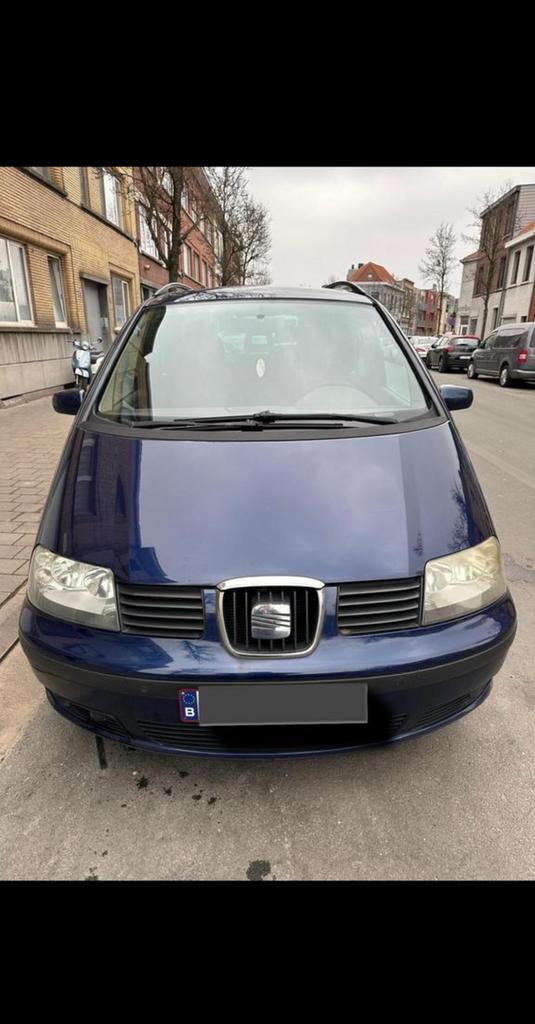 Seat Alhambra TDI, Auto's, Seat, Particulier, Alhambra, Diesel, Monovolume, 5 deurs, Handgeschakeld, Blauw, Blauw, Ophalen