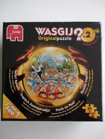 Puzzle (nouveau) - 54 - Jumbo - Wasgij mini 2 - Natation Tro, Enlèvement ou Envoi, Moins de 500 pièces, Neuf, Puzzle
