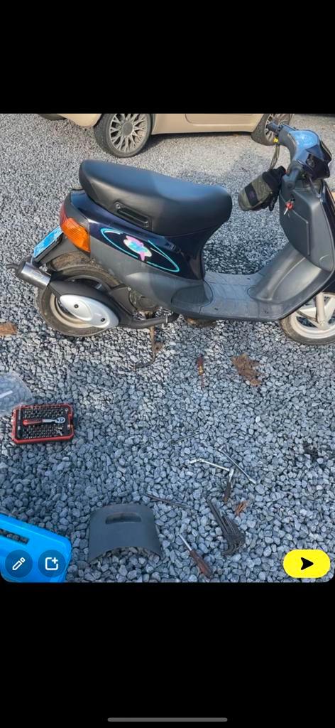 Zip 98 (puch)tekoop, Fietsen en Brommers, Scooters | Piaggio, Zo goed als nieuw, Zip, Ophalen