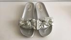 Zilverkleurige slippers, Kleding | Dames, Ophalen of Verzenden, Zo goed als nieuw
